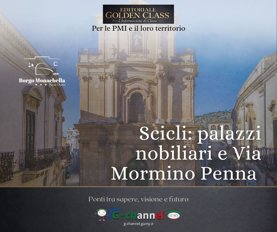 Scicli: palazzi nobiliari e Via Francesco Mormino Penna